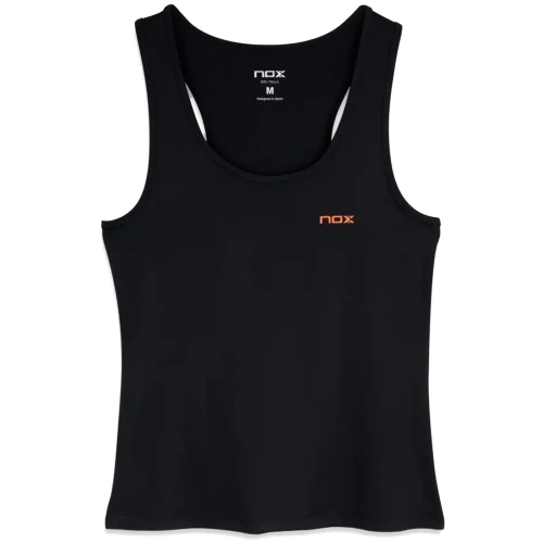 Camiseta Tirantes Mujer Team Negro NOX