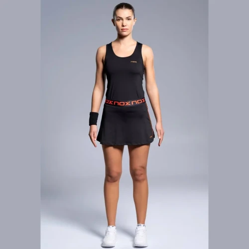 Camiseta Tirantes Mujer Team Negro NOX