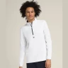 Sudadera padel Wilson Elevate Performance Half Zip 2026 Blanca