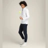 Sudadera padel Wilson Elevate Performance Half Zip 2026 Blanca