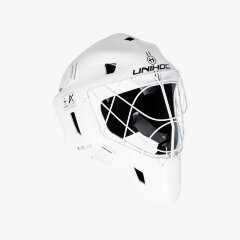 Шлем вратарский Unihoc Alpha Prime Evolab White