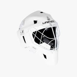Шлем вратарский Unihoc Alpha Prime Evolab White