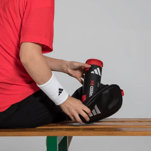 Neceser Adidas 3.4 Ale Galán negro rojo