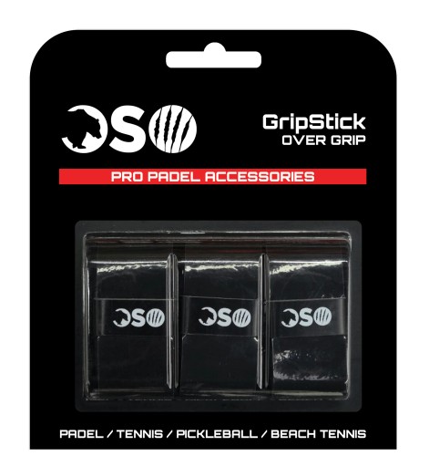 Blister OSO Padel GripStick Negro 3 Overgrip