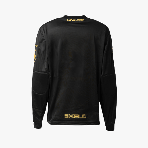 Вратарская джерси Unihoc Shield LTD EDT Black/Gold