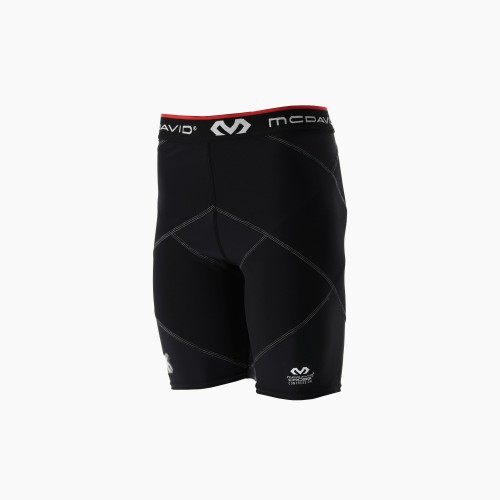 McDavid Super Cross Compression Short With Hip Spica Black