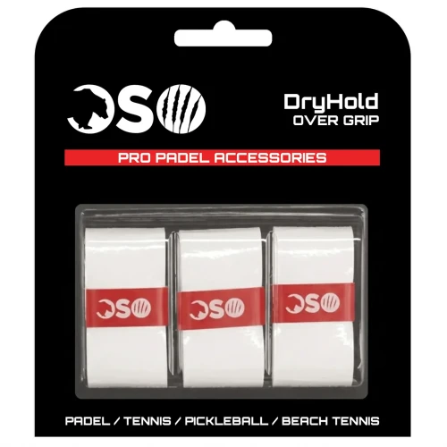 Blister OSO Padel DryHold Blanco 3 Overgrip